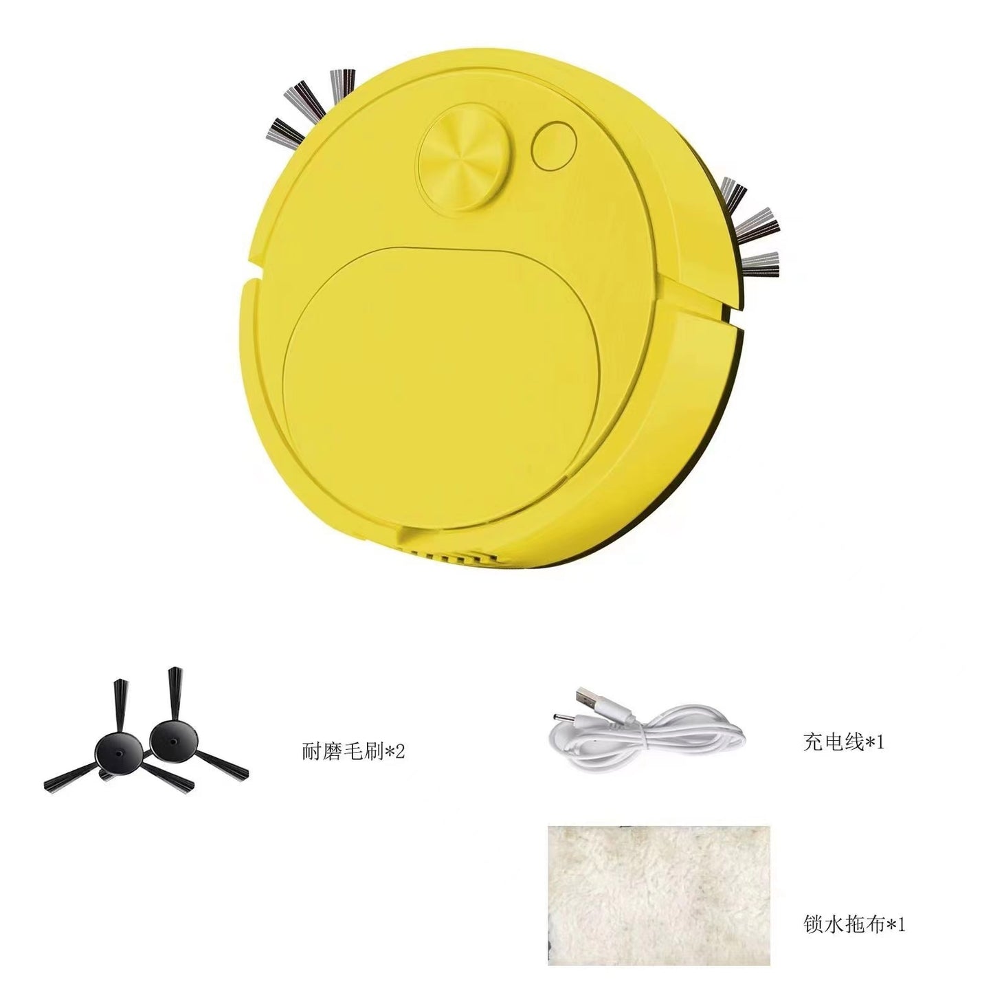 "Automatic Mini Robot Vacuum Cleaner USB Rechargeable"