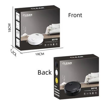"Automatic Mini Robot Vacuum Cleaner USB Rechargeable"